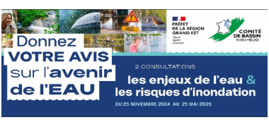 CONSULTATION PUBLIQUE SUR L'AVENIR DE L'EAU