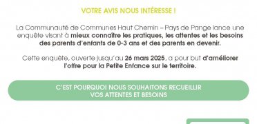 ENQUÊTE PETITE ENFANCE