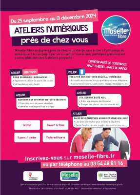 ATELIERS NUMÉRIQUES MOSELLE FIBRE